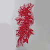 Chemical Fiber Iron Acrylic Embroidery Lace Collar DIY-WH0899-291B-1