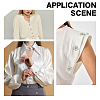 30Pcs Alloy Rhinestone Shank Buttons BUTT-HY0001-29-5