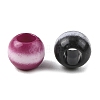 Opaque Acrylic European Beads OACR-Z036-05B-01-2