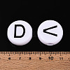 Opaque Acrylic Enamel Beads SACR-T035-17M-02-4