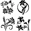4Pcs 4 Styles PET Waterproof Self-adhesive Car Stickers DIY-WH0308-225A-027-1