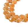 Natural Topaz Jade Beads Strands G-NH0028-01A-4