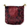 Chinese Style Stain Brocade Jewelry Packing Pouches PAAG-PW0001-161E-1-1