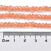 Baking Painted Imitation Jade Glass Bead Strands DGLA-A034-J4MM-A31-3