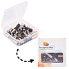 Alloy Aglets for Shoelaces PALLOY-PH0013-40-WH-8