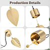 Brass Bell Pendants HJEW-WH20816-010G-D-5