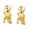 304 Stainless Steel Enamel Charms STAS-D369-15G-1