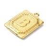 Ion Plating(IP) 304 Stainless Steel Pendants STAS-U033-01G-B-2
