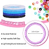 30Pcs 15 Colors Polymer Clay Heishi Surfer Stretch Bracelets Set BJEW-SW00134-2
