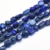 Natural Lapis Lazuli Beads Strands G-G765-33-1
