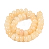 Natural Yellow Jade Beads Strands X-G-T138-74B-2