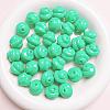Opaque Acrylic Beads OACR-H034-39G-1