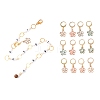Knitting Row Counter Chains & Locking Stitch Markers Kits HJEW-AB00488-1