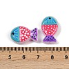 Baking Paint Glass Beads LAMP-F036-02H-4
