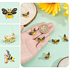Alloy Enamel Pins JEWB-WH0030-105B-3