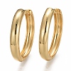 Brass Huggie Hoop Earrings LS-EJEW-F260-01A-G-1