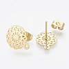 304 Stainless Steel Stud Earring Findings X-STAS-S079-36A-2