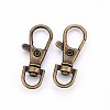 Tibetan Style Alloy Swivel Clasps X-PALLOY-F210-02AB-1