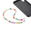 Acrylic Beads Mobile Straps HJEW-JM00570-2