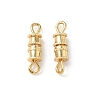 Brass Screw Clasps KK-Z136-44A-G-1