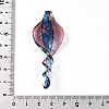 Handmade Gold Sand Lampwork Big Pendants LAMP-T023-09D-3