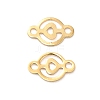 Brass Connector Charms KK-F907-10G-1