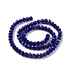 Electroplate Opaque Solid Color Glass Beads Strands EGLA-A034-P3mm-L12-2