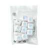 10Pcs Opaque Acrylic Enamel Beads ACRC-FS0001-02C-6