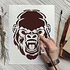 Plastic Reusable Drawing Painting Stencils Templates DIY-WH0202-300-6