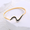 Stylish Stainless Steel Hinged Bangles for Women TB0461-2-1
