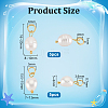10Pcs 2 Styles Natural Cultured Freshwater Pearl Pendants PALLOY-PH01897-2
