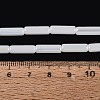 Electroplate Imitation Jade Glass Beads Strands EGLA-Q132-02A-A06-4