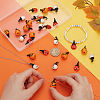 30Pcs 3 Styles Halloween Dyed Synthetic Turquoise & Alloy Pendants FIND-AR0005-28-4