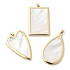 Natural Shell Pendants KK-H529-1