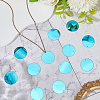 500Pcs PVC Plastic Pendants KY-GF0001-67B-03-4