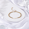 1Pc 301 Stainless Steel Ball Chain Bracelets for Women Men BJEW-LP0001-45G-3