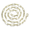 Brass Paperclip Chains MAK-S072-14A-14KC-2