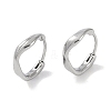 Non-Tarnish 316 Surgical Stainless Steel Hoop Earrings EJEW-P274-08P-1