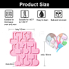 2Pcs DIY Cake Topper Food Grade Silicone Molds DIY-CJ0002-14-2