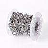Tarnish Resistant 304 Stainless Steel Cable Chains STAS-I107-04P-3