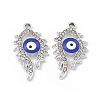 Alloy Crystal Rhinestone Pendants FIND-C019-18P-2