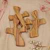 Wood Cross Ornaments PW-WGD407F-01-4