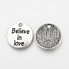 Tibetan Style Alloy Pendants LS-TIBEP-Q078-17AS-RS-2
