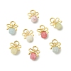 Natural Morganite Pendants PALLOY-JF05638-01-1