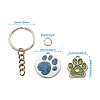 DIY Pet Keychain Makings DIY-TA0002-81-7