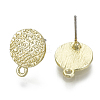 Alloy Stud Earring Findings X-PALLOY-S121-66-3