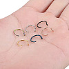 316 Surgical Stainless Steel Clip on Nose Rings WGA7223-09-1