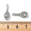 Rack Plating Brass Clear Cubic Zirconia Pendants KK-M102-15P-A-3