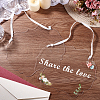 2Pcs Acrylic Clear Big Pendants TACR-GA0001-14A-5
