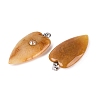 Natural Topaz Jade Pendants G-Q601-47G-2